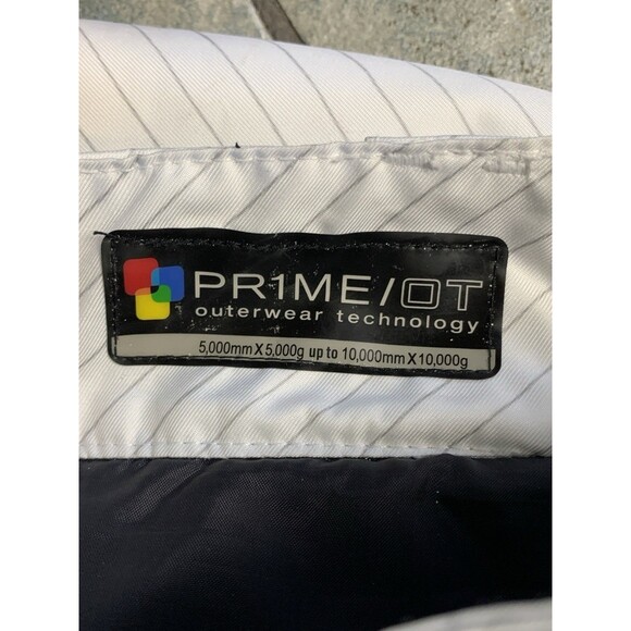 Orage Snow Pants Womans Size Small White Ski Snowboard Adjustable Waist Prime/OT - Picture 4 of 11